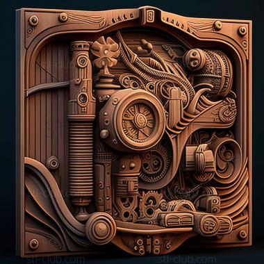 3D model steam punk (STL)